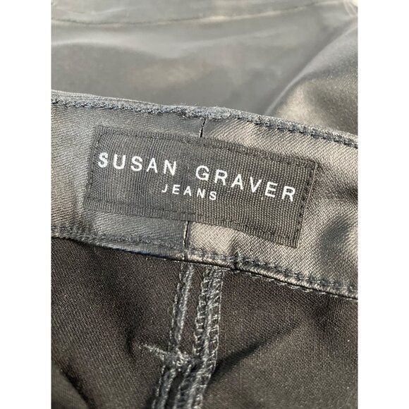 GRAVER Susan Graver Regular Coated Stretch Woven Ankle Pants Womens Plus 22 NEW - Picture 5 of 10